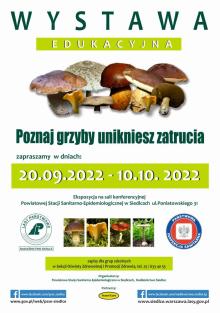 Wystawa edukacyjna grzybów